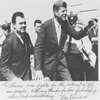 JFK arriving in Fort Worth